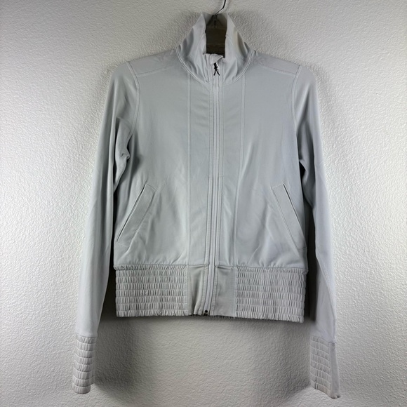 lululemon athletica Jackets & Blazers - Lululemon Da Bomber Cropped Jacket size 6
